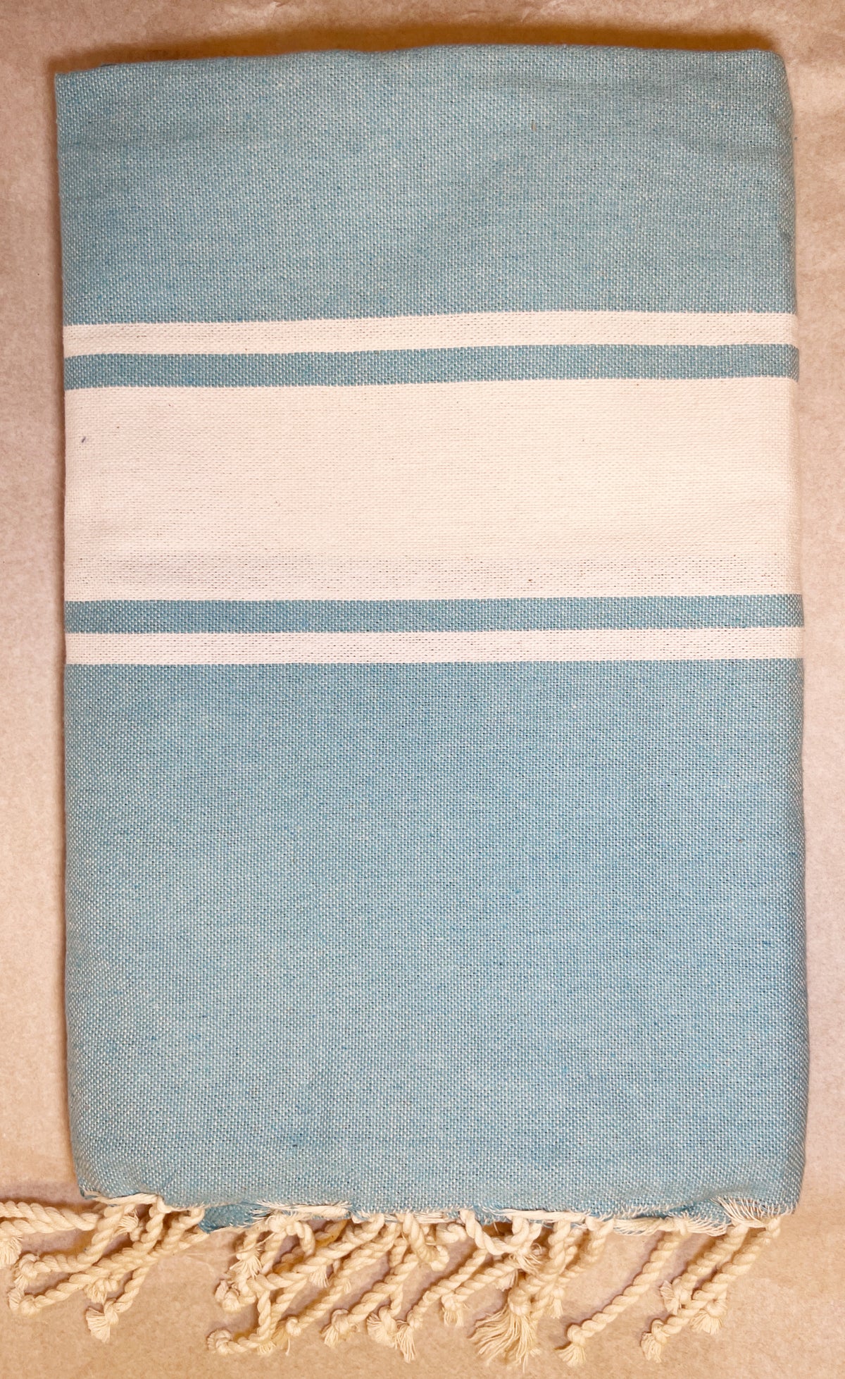 Telo Mare Fouta Classic Azzurro
