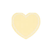 Tovaglioli piccoli a cuore (x16)