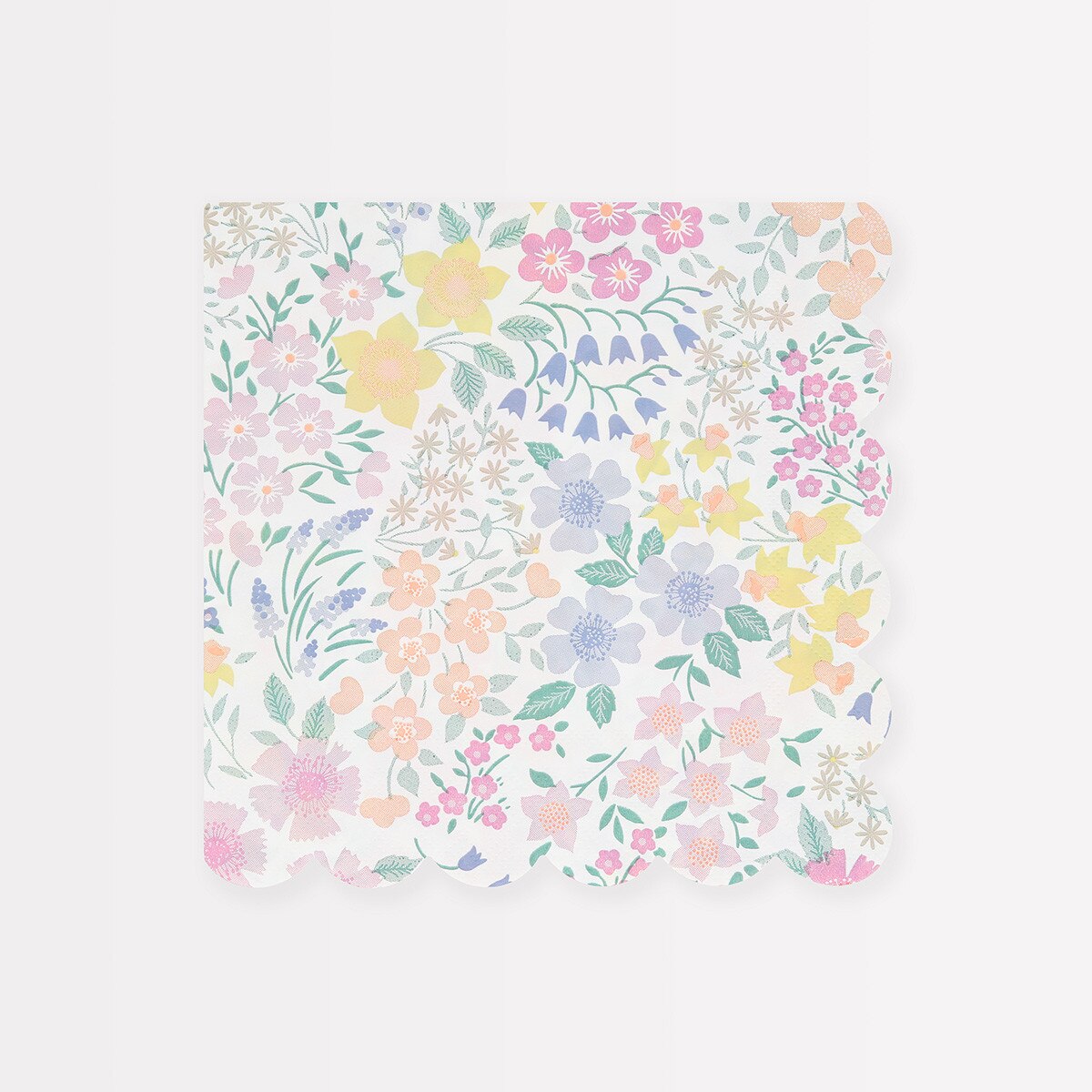 Tovaglioli carta Grandi Fiori da Giardino (x16)