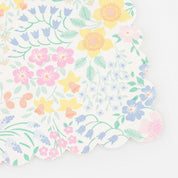 Tovaglioli carta Piccoli Fiori da Giardino (x16)