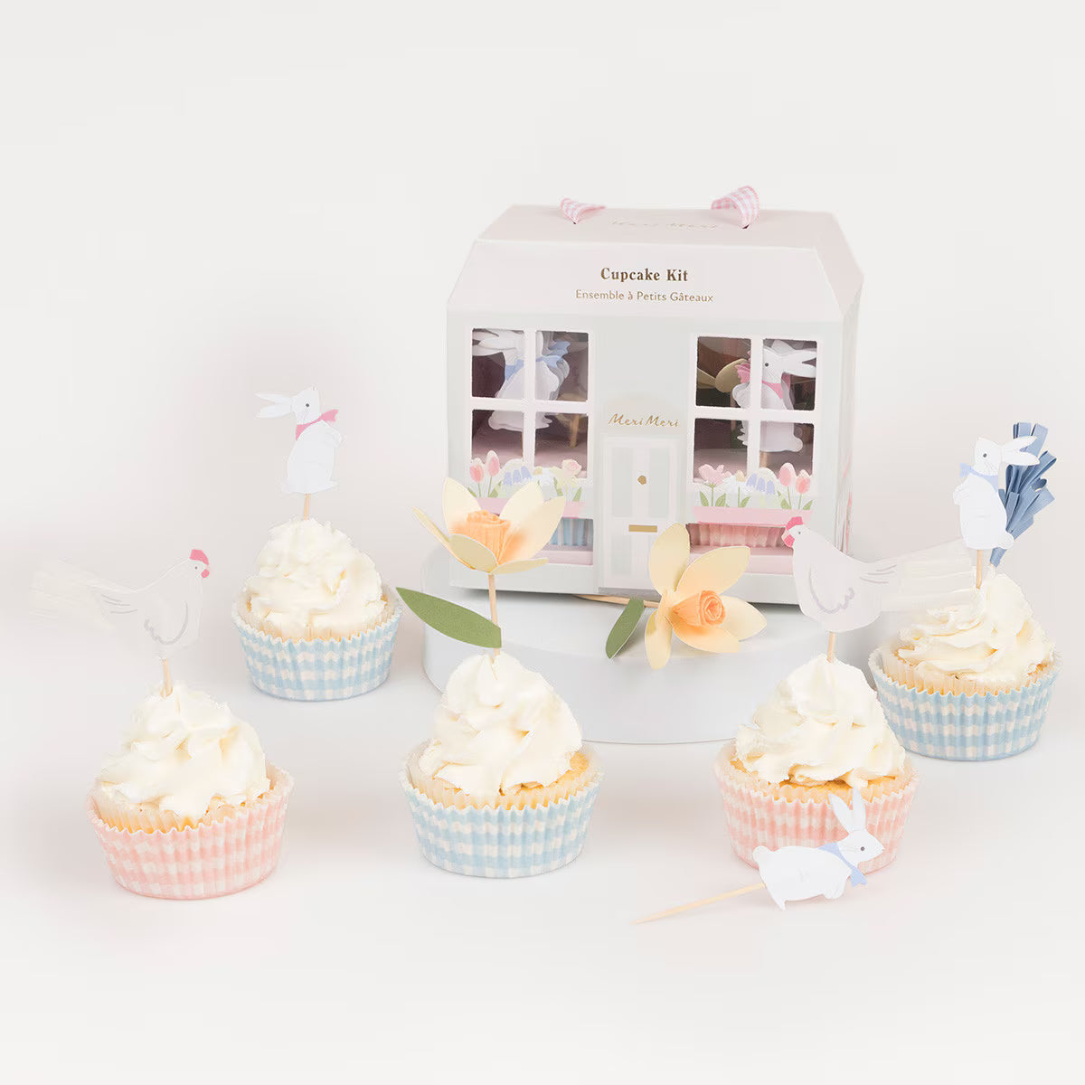Kit per cupcake Garden (x 24 decorazioni)