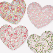 Set misto di piatti riutilizzabili a forma di cuore  Liberty