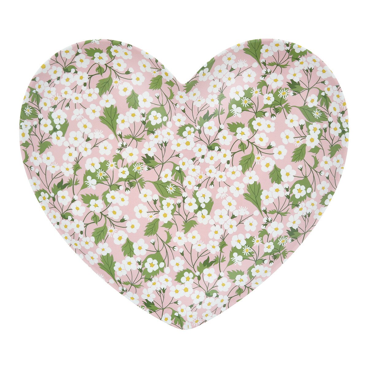 Set misto di piatti riutilizzabili a forma di cuore  Liberty