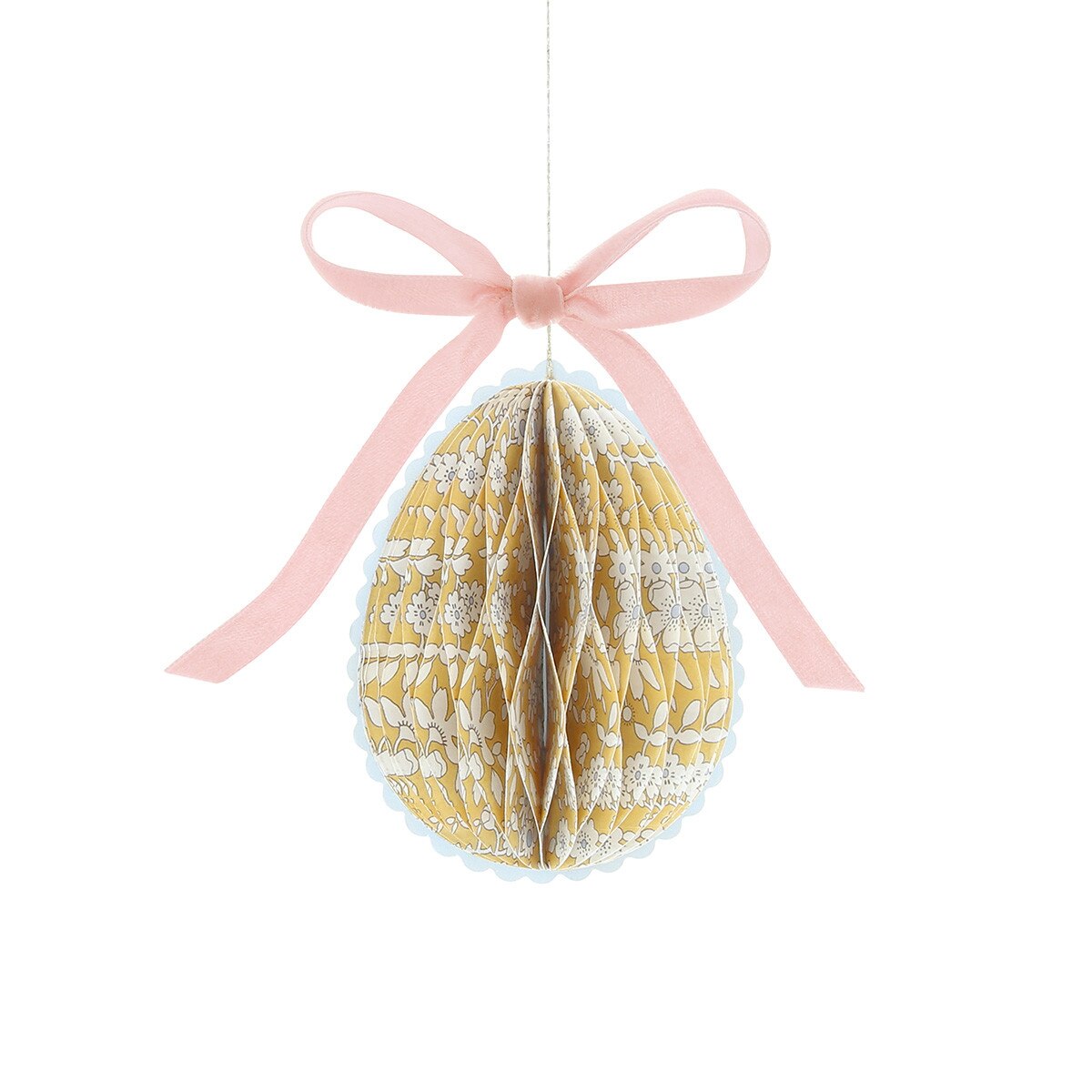 Decorazioni a nido d'ape per uova di carta Meri Meri x Liberty (x 6)