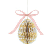 Decorazioni a nido d'ape per uova di carta Meri Meri x Liberty (x 6)