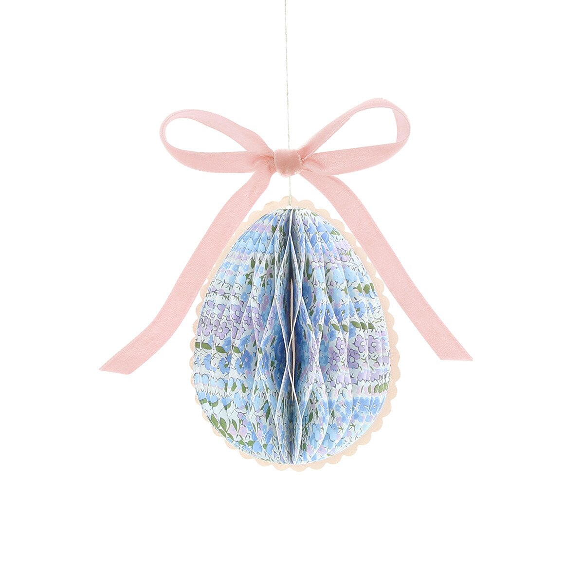 Decorazioni a nido d'ape per uova di carta Meri Meri x Liberty (x 6)