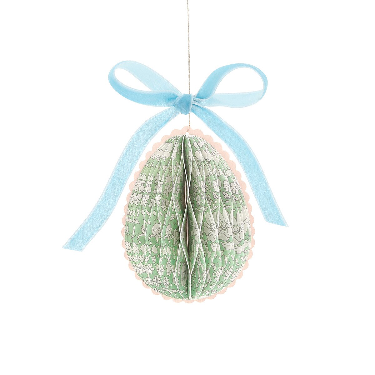 Decorazioni a nido d'ape per uova di carta Meri Meri x Liberty (x 6)