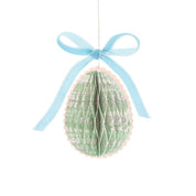 Decorazioni a nido d'ape per uova di carta Meri Meri x Liberty (x 6)