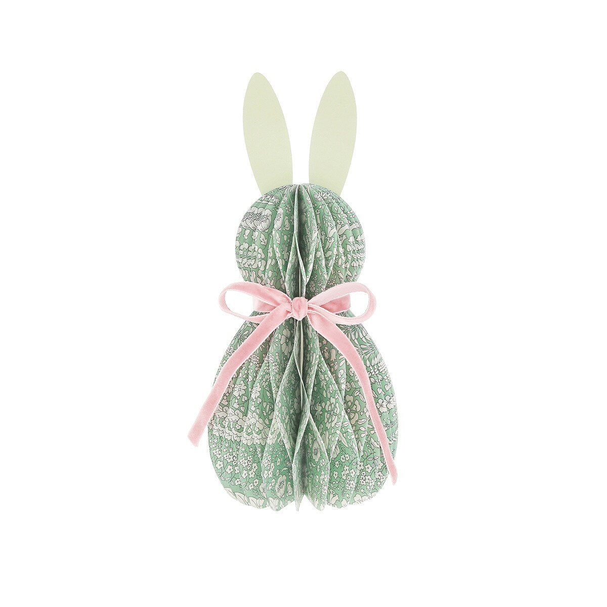 Decorazioni coniglietti nido d'ape in carta Meri Meri x Liberty (x 3)