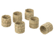Portatovagliolo Naturale Set 6pz