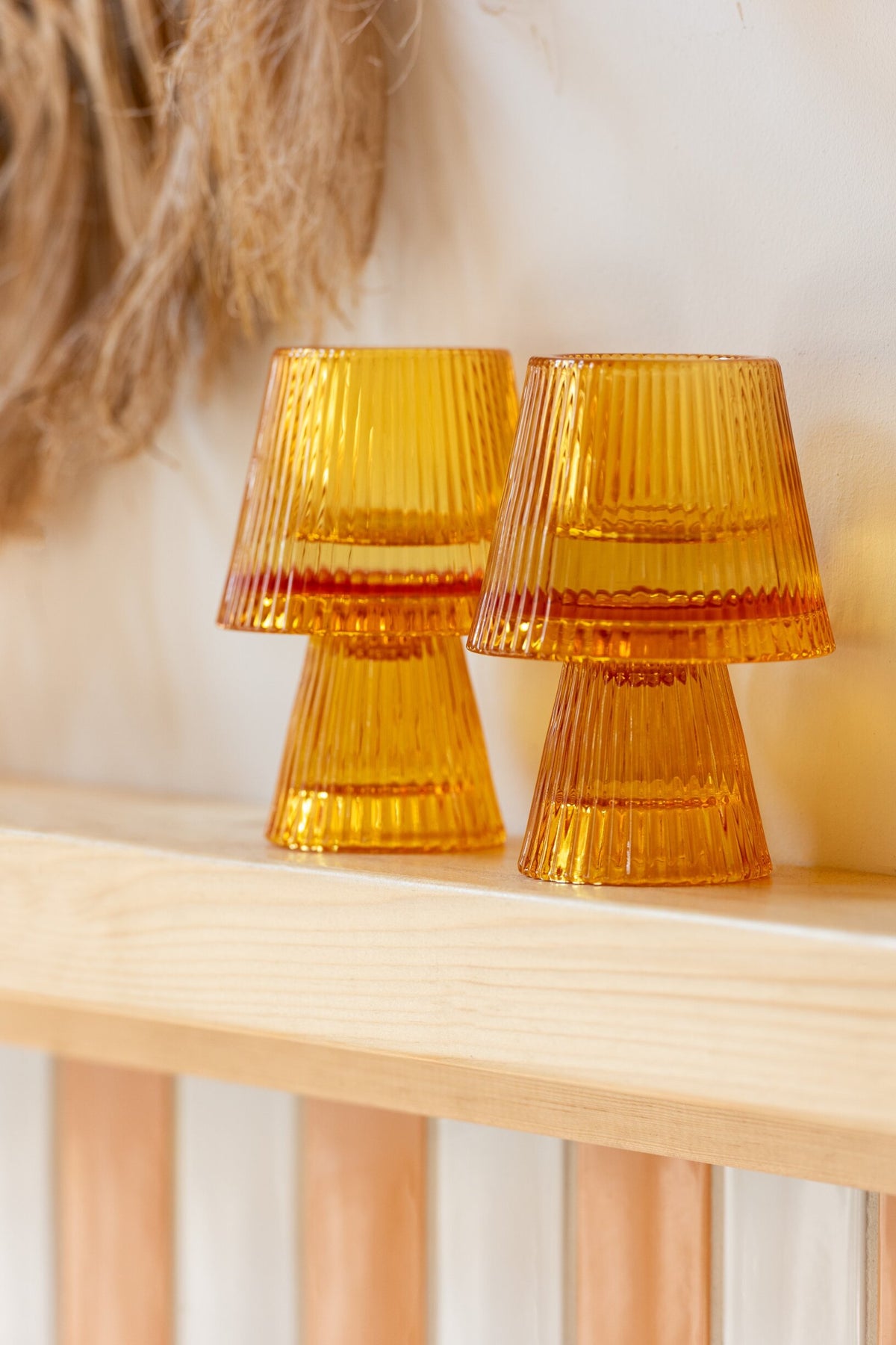 Porta Tealight Arancione