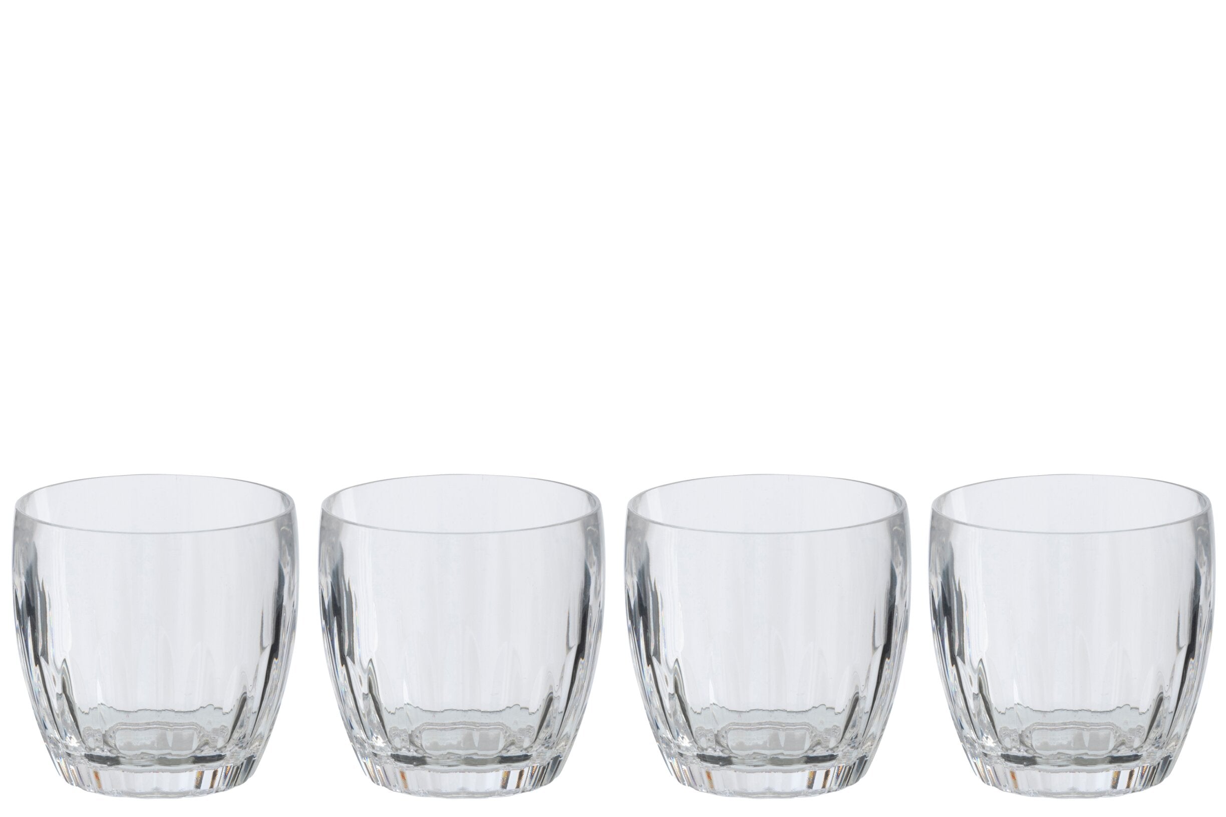 Bicchiere acqua infrangibile (set 4 pz)