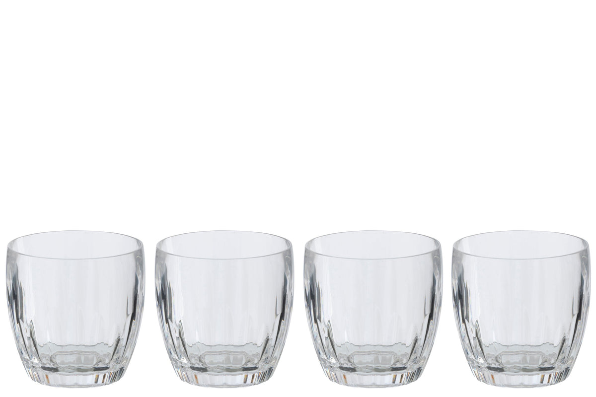 Bicchiere acqua infrangibile (set 4 pz)
