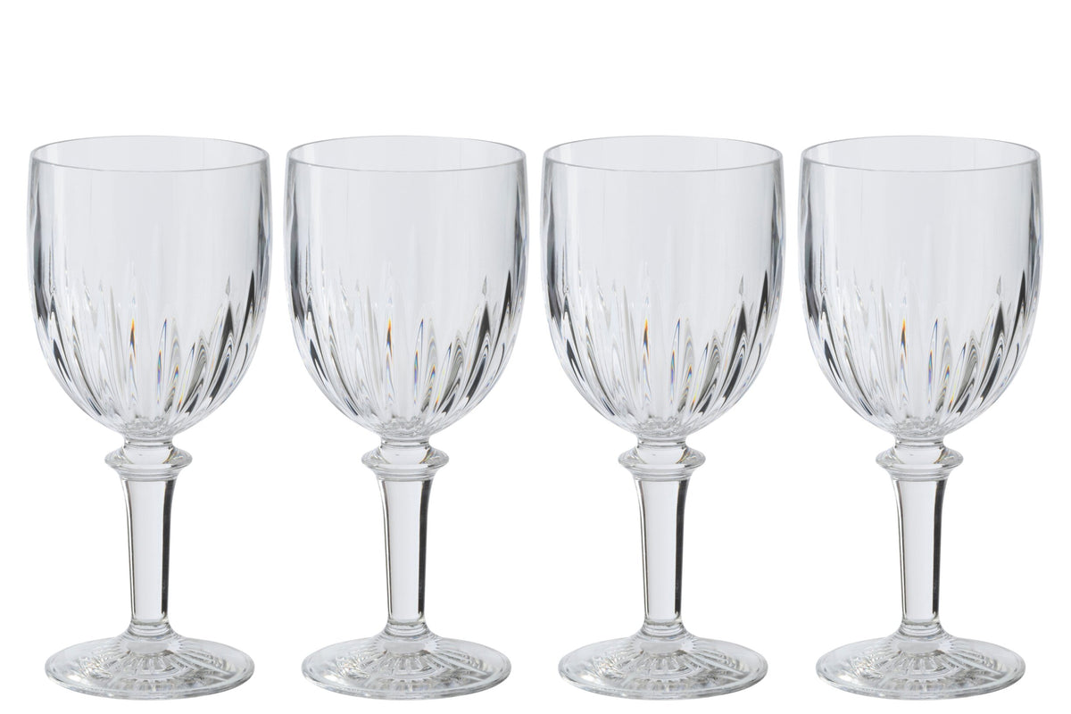 Bicchiere vino infrangibile (set 4 pz)