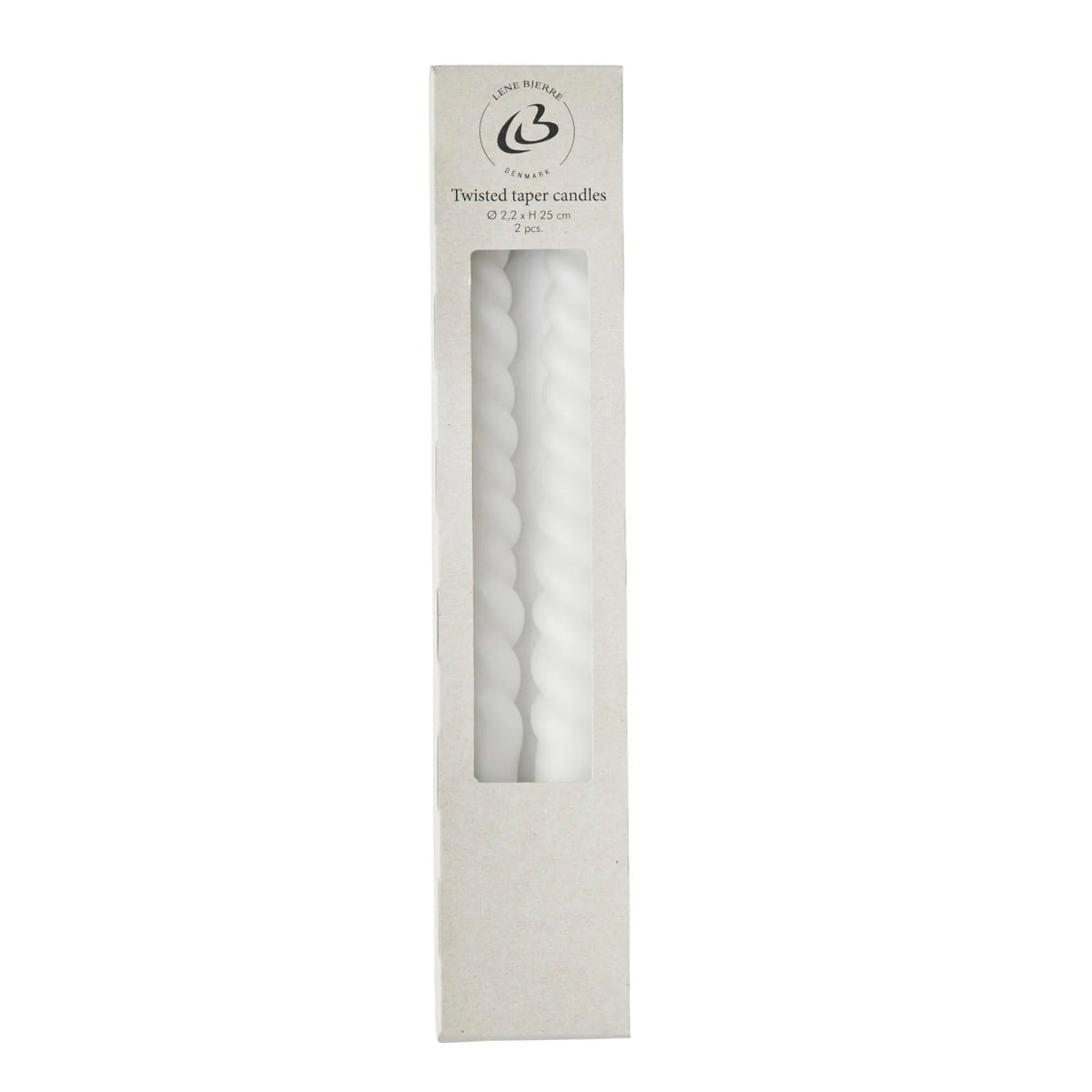 Candele spirale Bianca