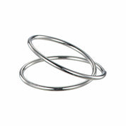 Anello portatovagliolo Eclipse argento (6pz)