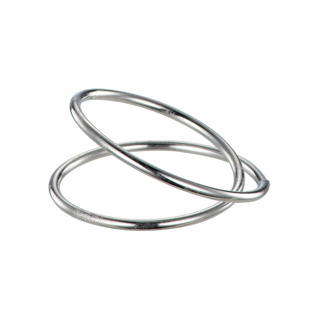 Anello portatovagliolo Eclipse argento (6pz)