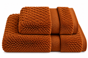 Coppia asciugamani spugna Tinta unita