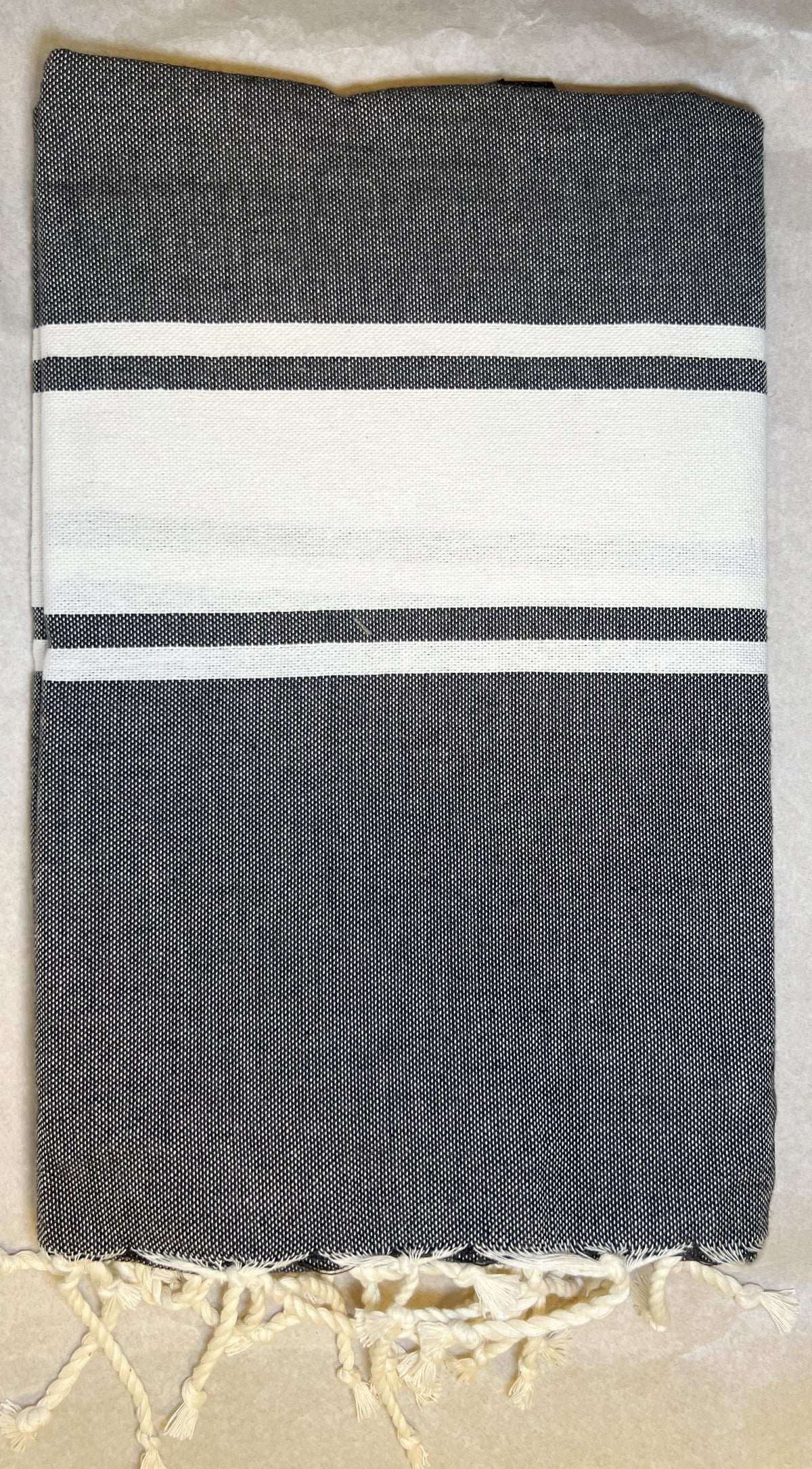 Telo Mare Fouta Classic Grigio antracite