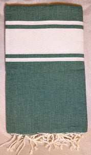 Telo Mare Fouta Classic Verde Scuro
