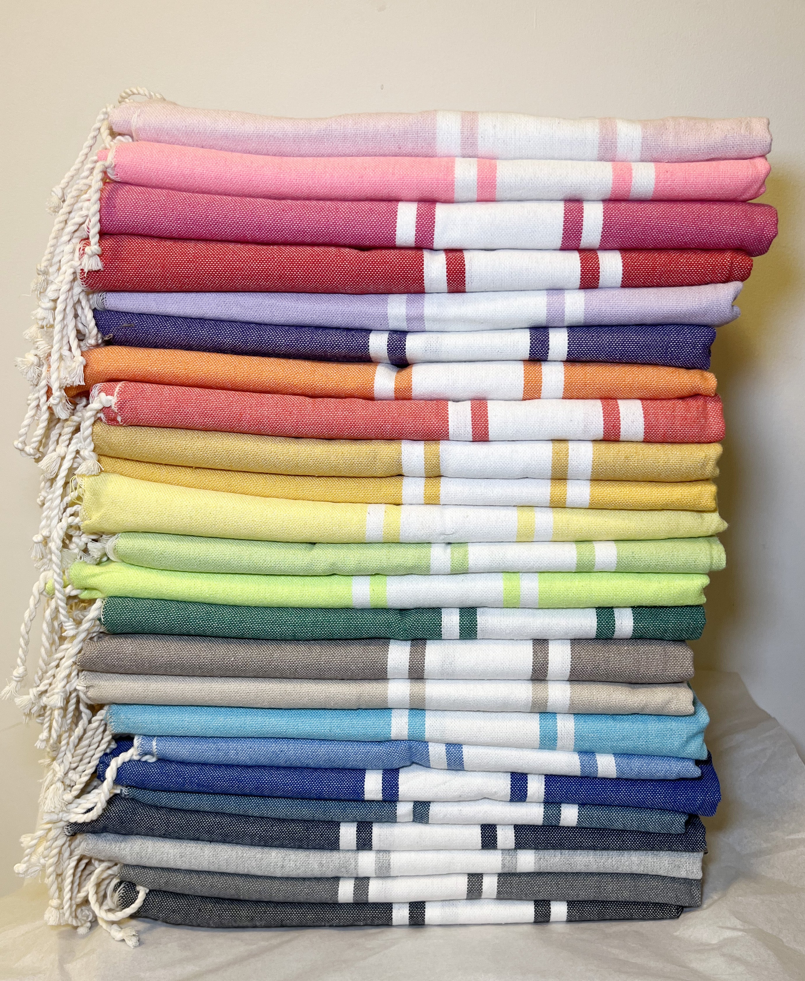 Telo Mare Fouta Classic Grigio chiaro