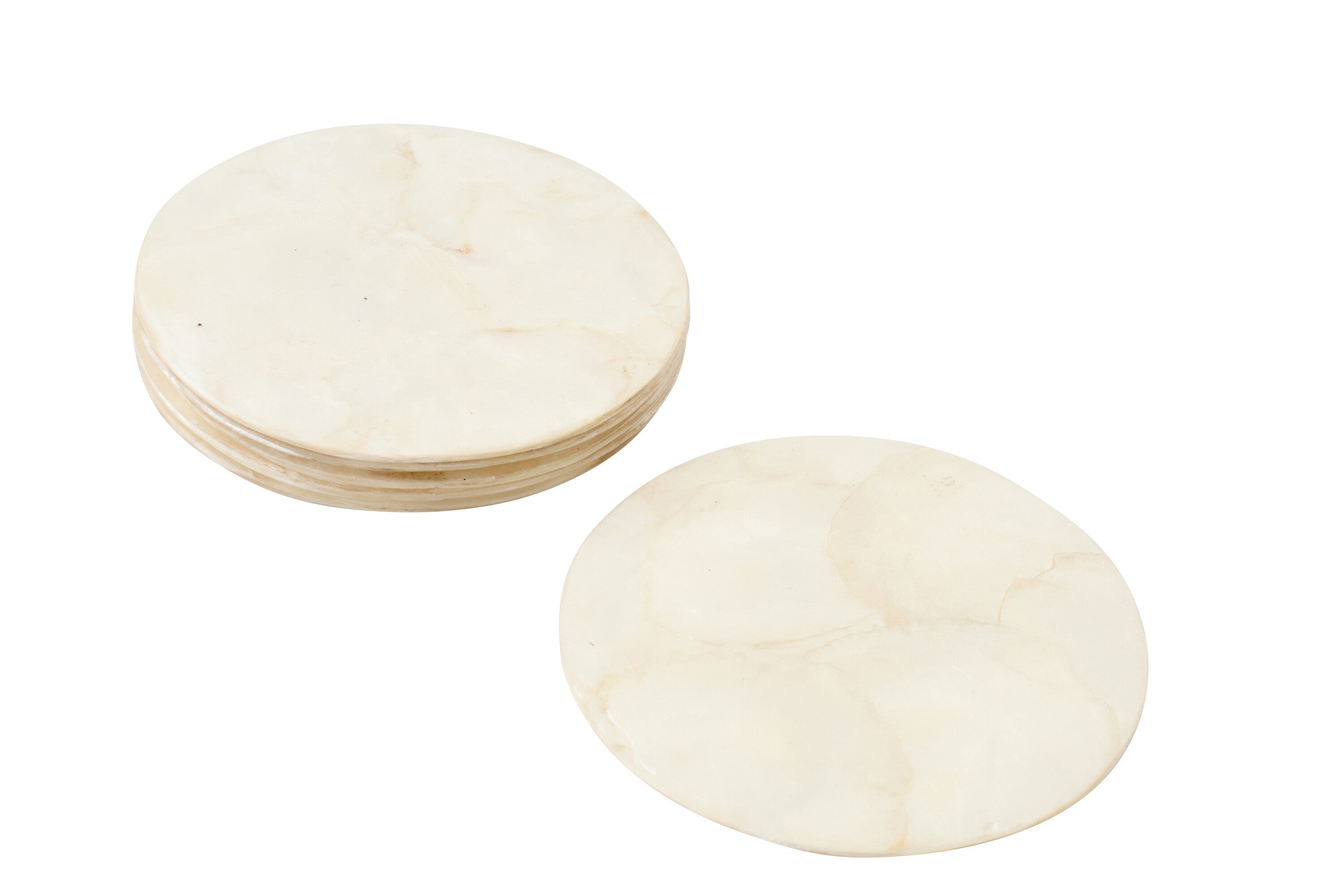 Sottobicchieri stile madreperla (6pz)