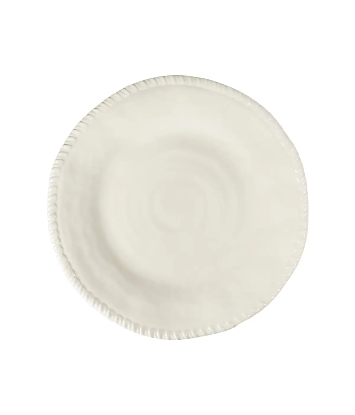Piatto Piano Melamina Crema