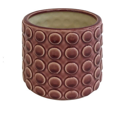 Portavaso bolle grande Rosso
