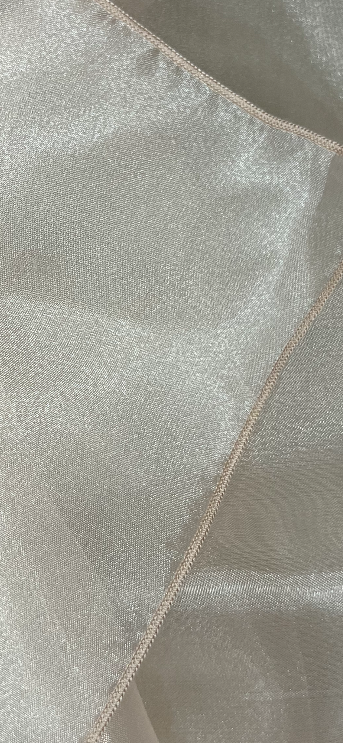 Runner organza lucida