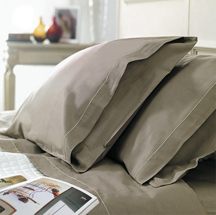 Completo letto 100% cotone con punto catenella