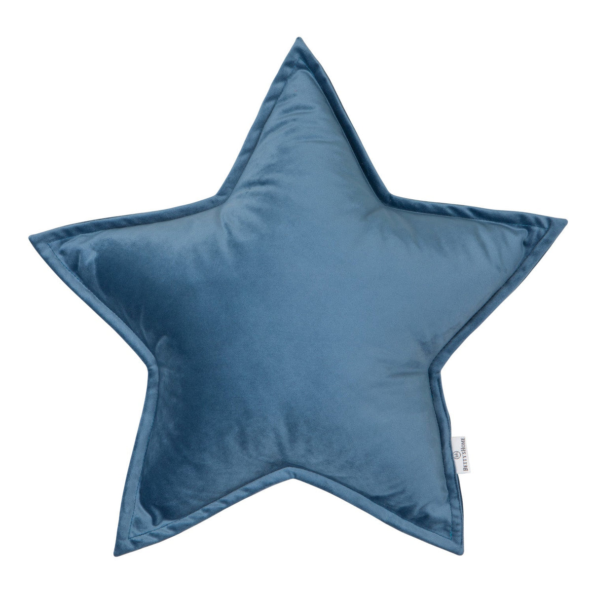 Cuscino Stella Velluto Blu