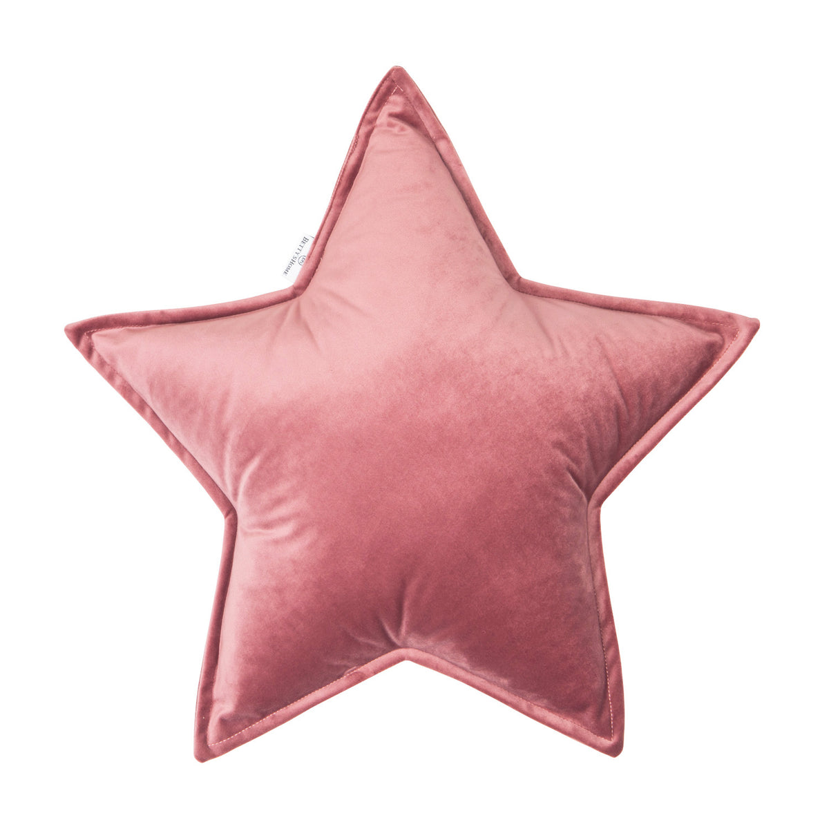 Cuscino Stella Velluto Rosa