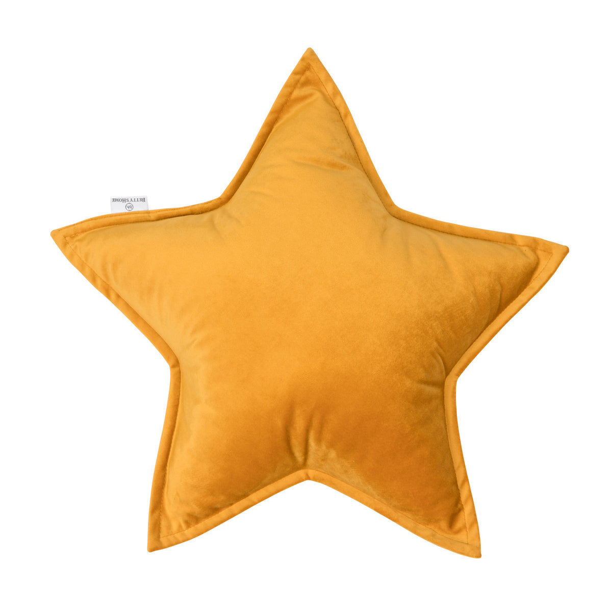 Cuscino Stella Velluto Giallo