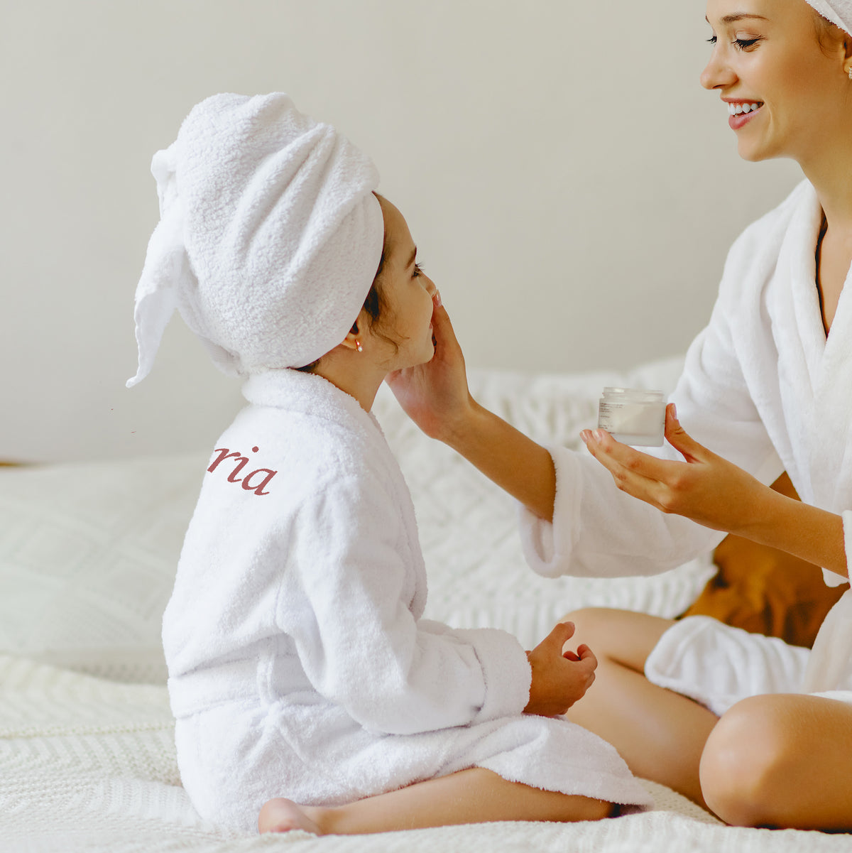 Accappatoio Spugna bimbo 100% cotone personalizzato